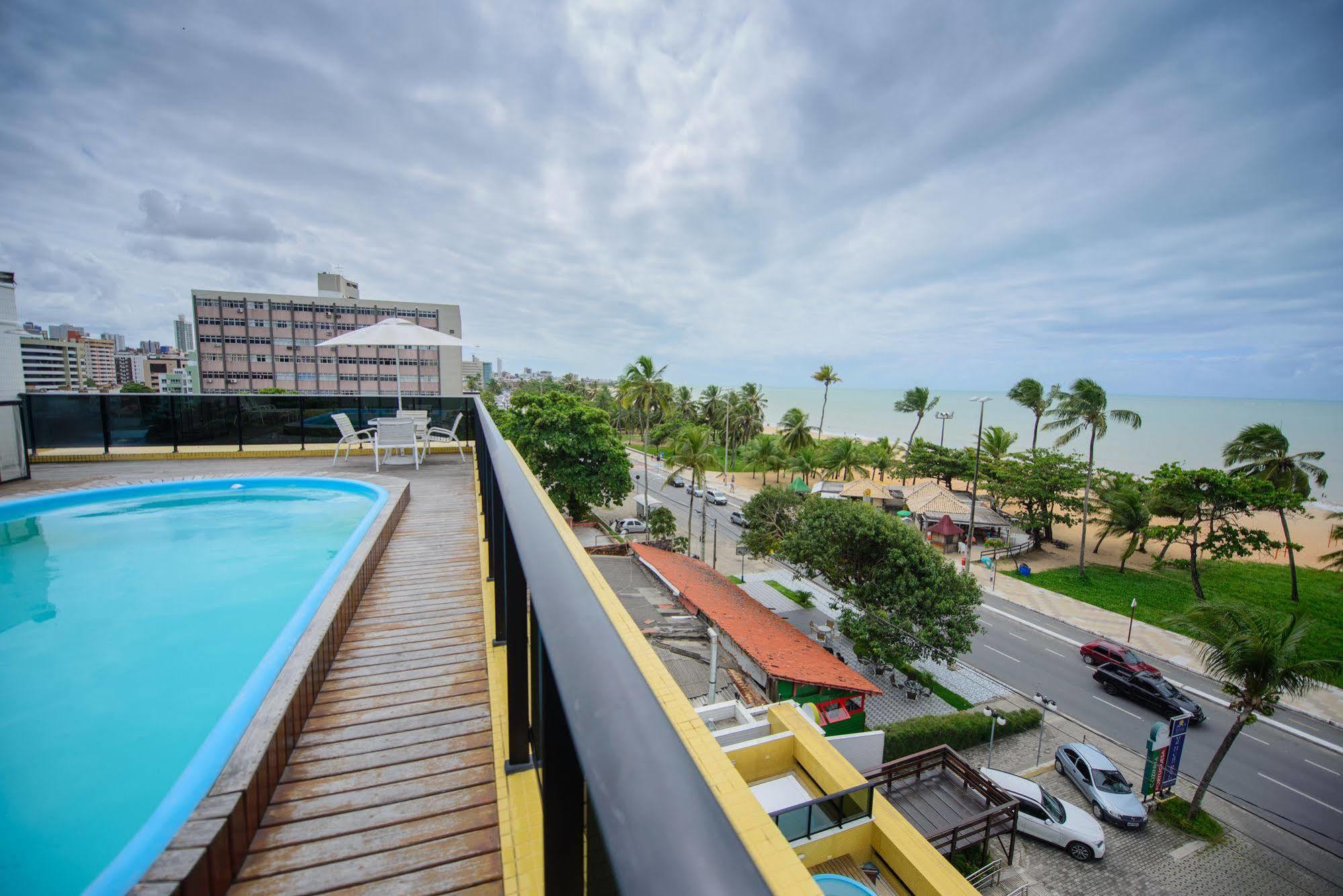 Flat Mar Do Cabo Branco Residence João Pessoa Buitenkant foto